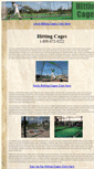 Mobile Screenshot of hittingcages.net